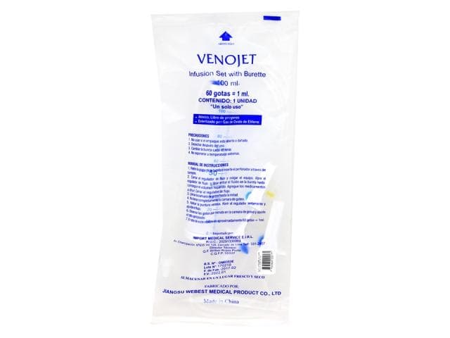 Equipo de Infusión Intravenosa - VENOJET