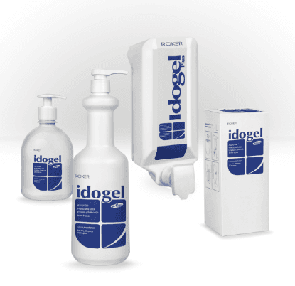 Alcohol gel antibacterial