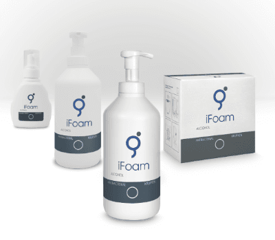 Alcohol espuma antibacterial