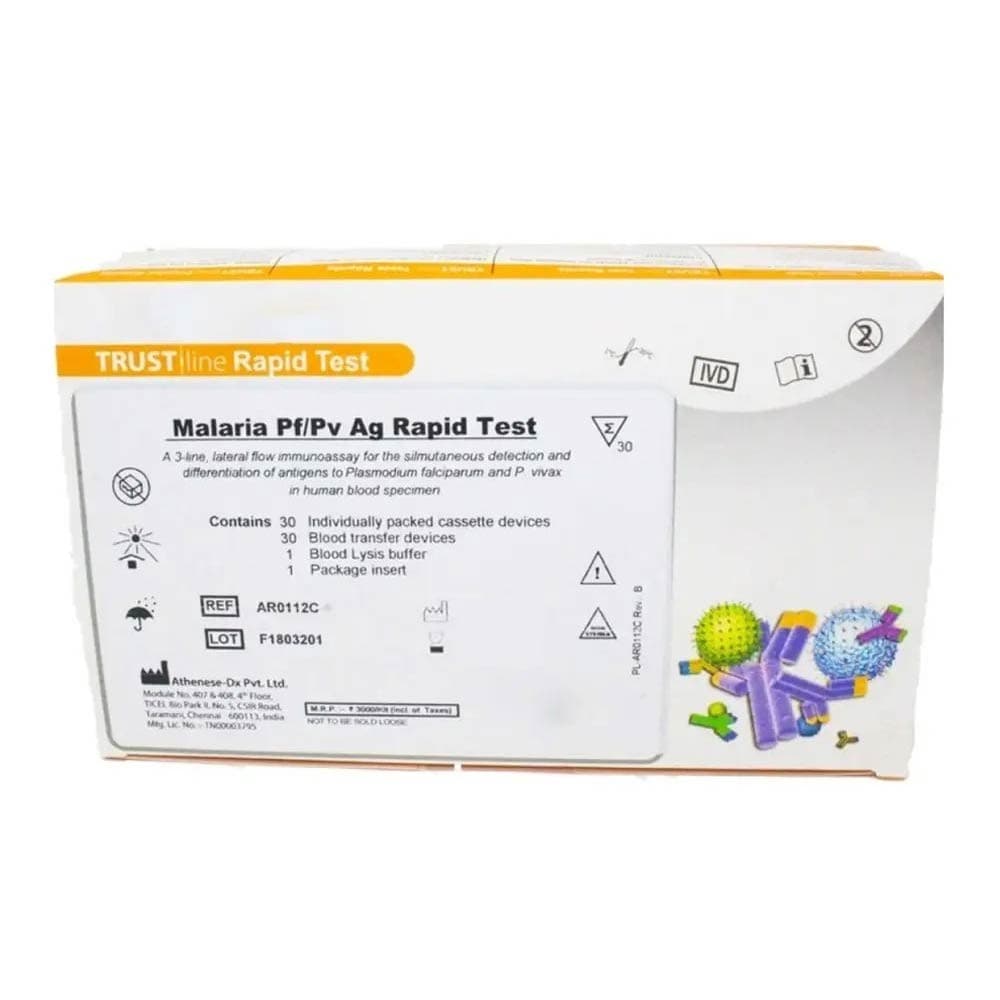 Prueba Rápida para Malaria (Pf/Pv)